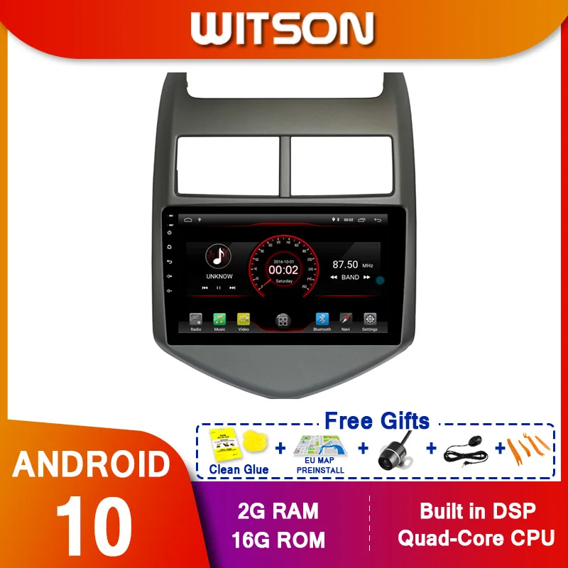 WITSON 9 &quotFULL HD сенсорный экран Android 10 0 Восьмиядерный Автомобильный GPS