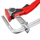 12 шт. Быстрый направляющий рельсовый зажим плотника F Зажим быстрого зажима для MFT и направляющей рельсовой системы деревообработки DIY ручной инструмент