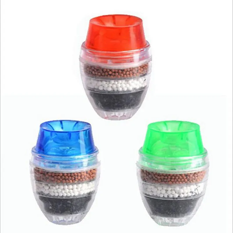 Round faucet filter tap water filter purifier kitchen faucet activated Carbon water filter Bathroom Accessories