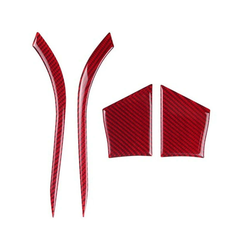 

Внутренняя дверная ручка, отделка для чаши, отделка из настоящего углеродного волокна, внутреннее украшение для Subaru BRZ, Toyota 86 2016-2020