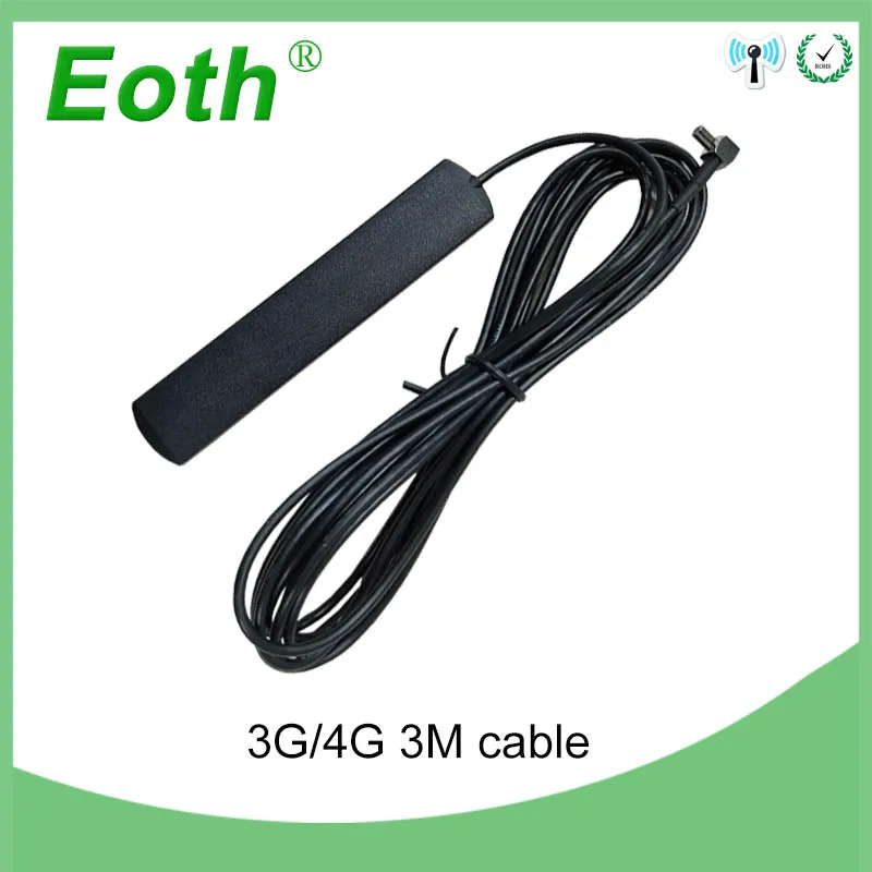 Eoth 5pcs 3G 4G lte antenna 5dbi  ts9  Connector Plug antenne router 21cm ipex 1 SMA female pigtail Extension Cable