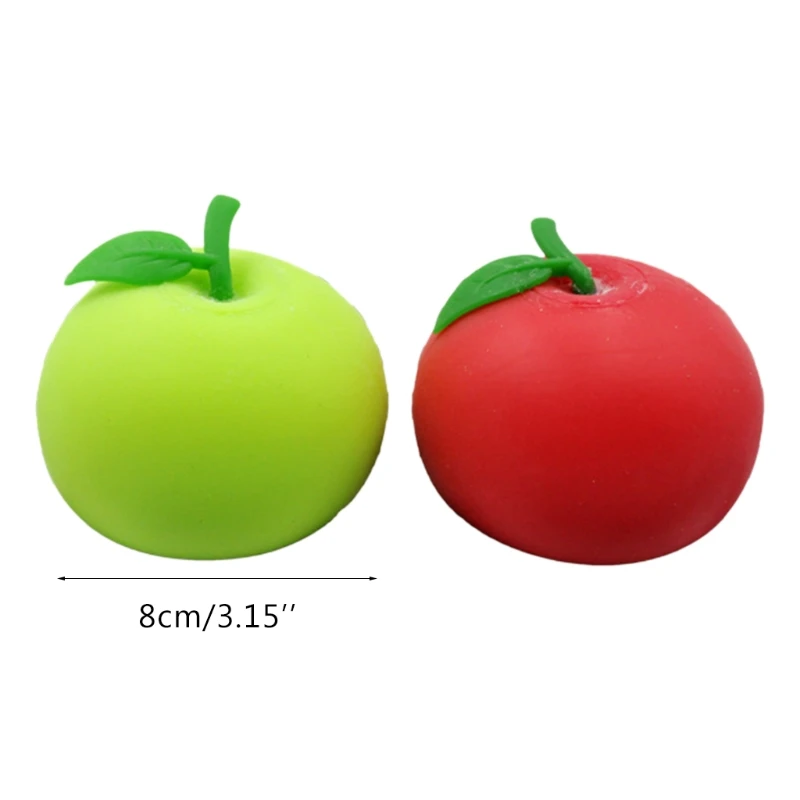 40JC 3In Hand Toy Squeeze Sensory Fidget Novelty Gift for ADD OCD Stress Release Realistic Fruit Photostudio Props | Игрушки и хобби