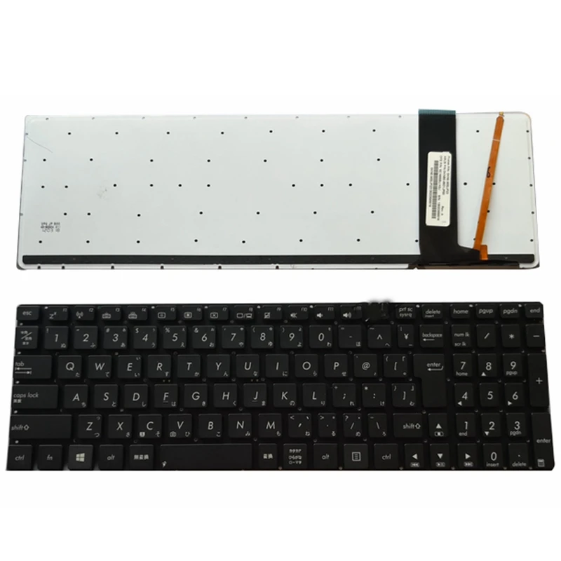 США/RU/JP клавиатура для ноутбука ASUS N56 N56V U500VZ N76 R500V R505 N550 N750 Q550 R501VZ R514JR R701VB с