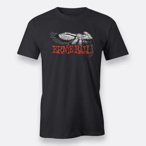 Ernie Ball Орел музыкальный человек Черная Мужская футболка хлопок S XXXL размер s