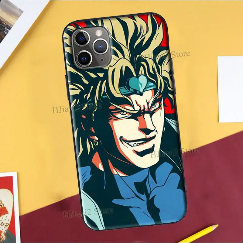Чехол JOJO Bizarre Adventure Anime для iPhone 11 Pro Max 12 mini SE 2020 X XR XS 7 8 Plus | Мобильные телефоны и