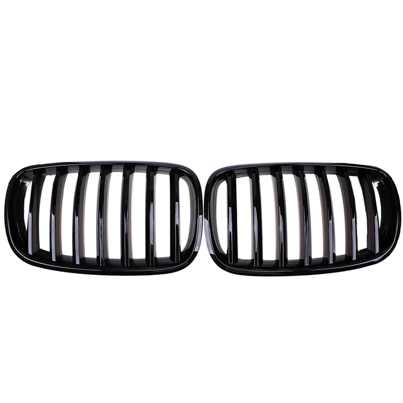 Решетки вентиляционные автомобильные POSSBAY для BMW X5 E70 35iX/35dX/40dX 2007 2013 глянцевая