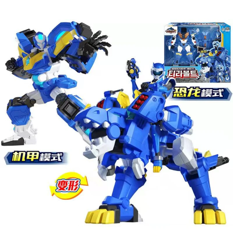 Мини Сила Супер динозавр робот комбинированная игрушка-трансформер экшн-фигурка