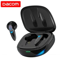 dacom g10 tws true wireless earphones bluetooth 5 2 stereo headphone 20hours playtime touch control type c waterproof with mic