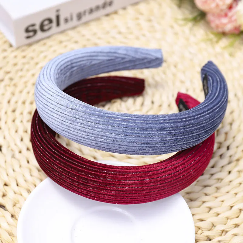 Лента для волос Fioday женская тканевые обручи с жемчужинами аксессуары свадебной