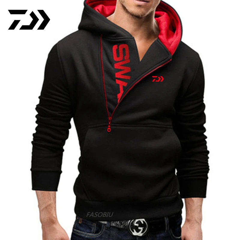 

Демисезонная Мужская одежда для рыбалки Daiwa, трендовая ветрозащитная одежда для рыбалки, уличные спортивные велосипедные походные хлопков...