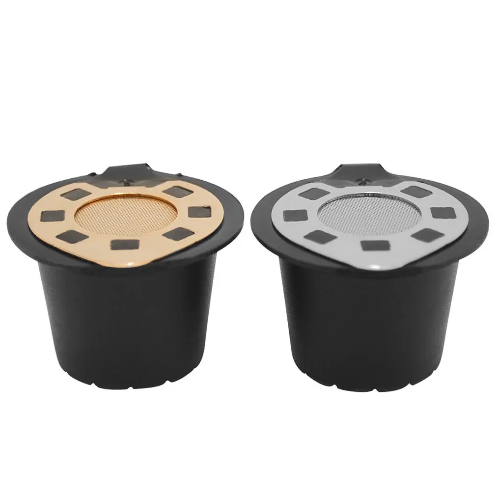 

3PCS Reusable Coffee Capsule Pod Filter Dripper Tamper Stainless steel Compatible with Nespresso U Coffee Machine