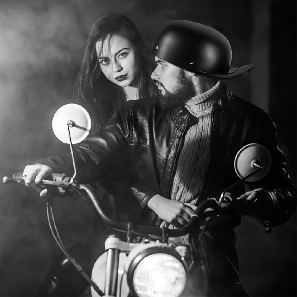 Мотоциклетные шлемы унисекс в стиле ретро немецкие велосипедные для улицы| |