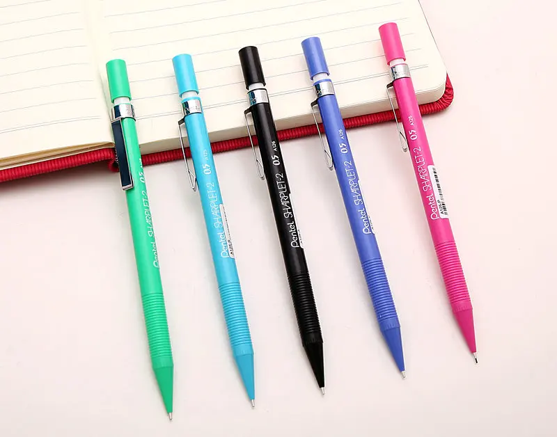 Pentel Sharplet 2 A125/127/129 механический карандаш menurut юбки движущихся 0 5 мм Япония 5/0 7/0 9