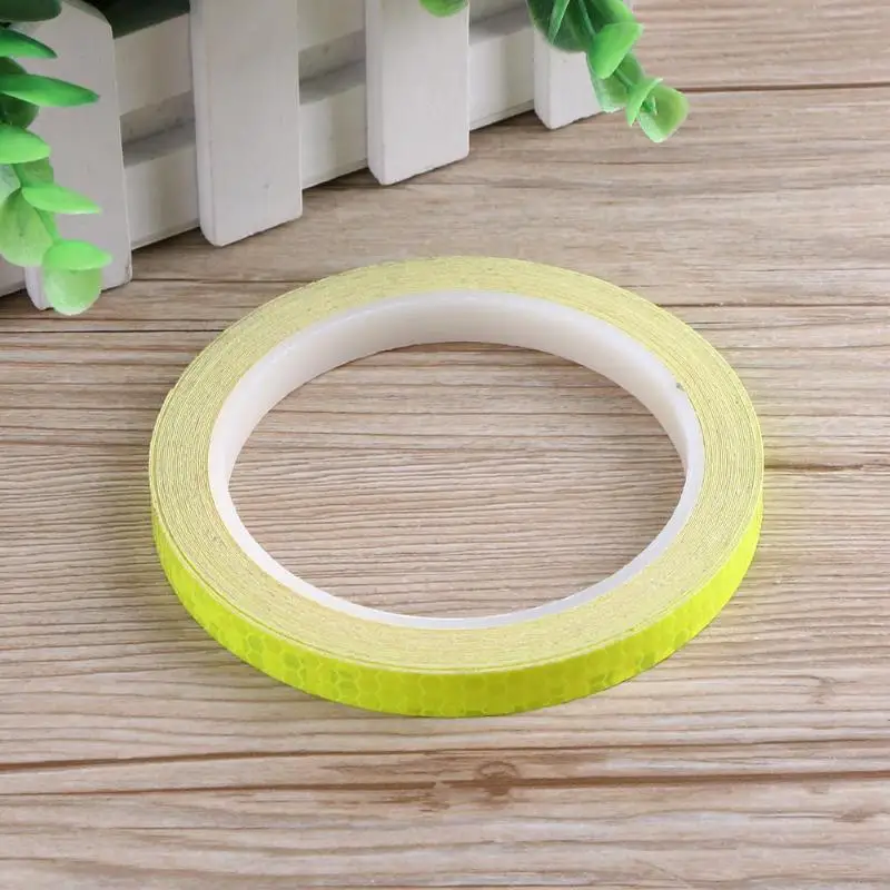 8M Reflective Tape for Bicycle Fluorescent Cycling MTB Sticker Car Motorcycle Accessories Decoration Road Reflector | Спорт и