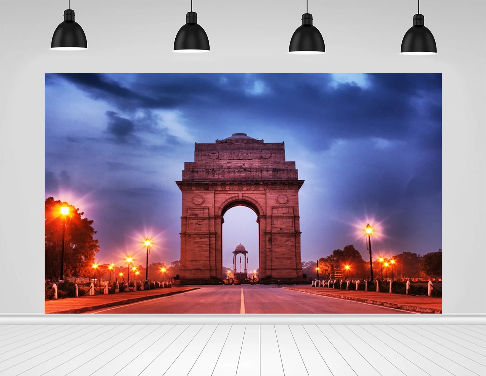 Сценические фоны для фотосъемки со зданием ворот из Индии и Дели скопирование на