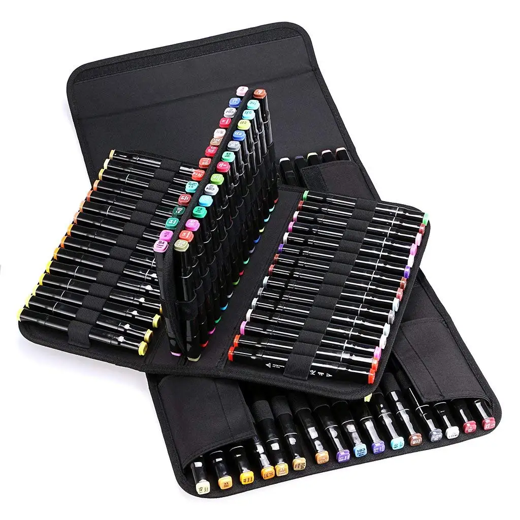 

Marker 120 Holders Organizer Case Storage So On Fits From 15Mm To 22Mm Diameter