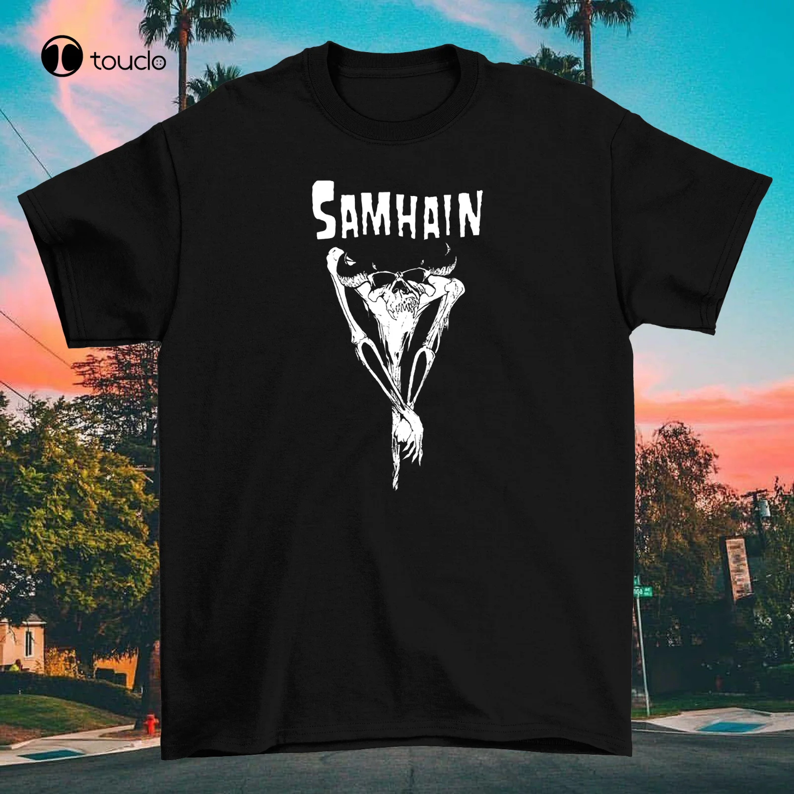 

New Samhain November Coming Fire Cotton Black Unisex S-2345Xl T-Shirt Cotten Tee Shirt