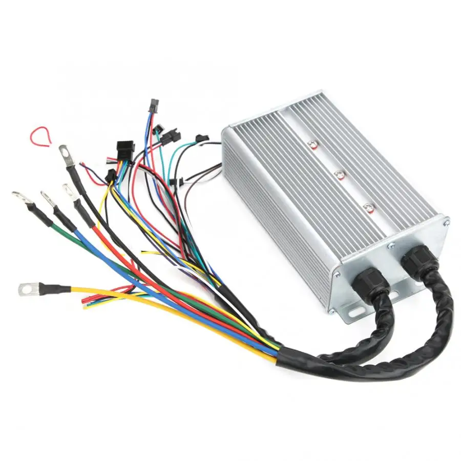 Электрический велосипед контроллер 36V/48V 1500W бесколлекторный мотор ЖК дисплей