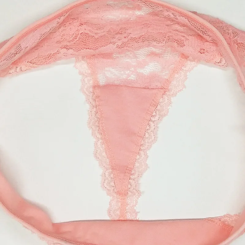 Стринги кружевные сексуальные трусики Женская прозрачное дамское нижнее белье с