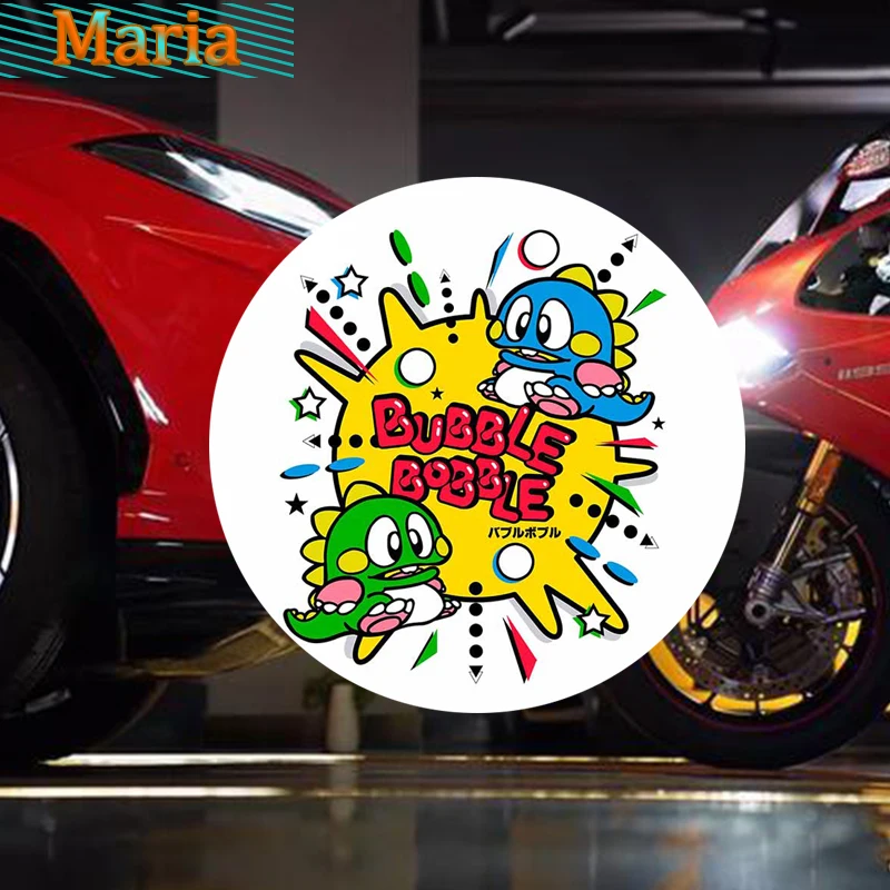 

JDM SUV RV's Cartoon Bubble Dragon Exquisite Car Stickers Motorcycle Helmet Auto Parts Decals To Block Scratch Decoration