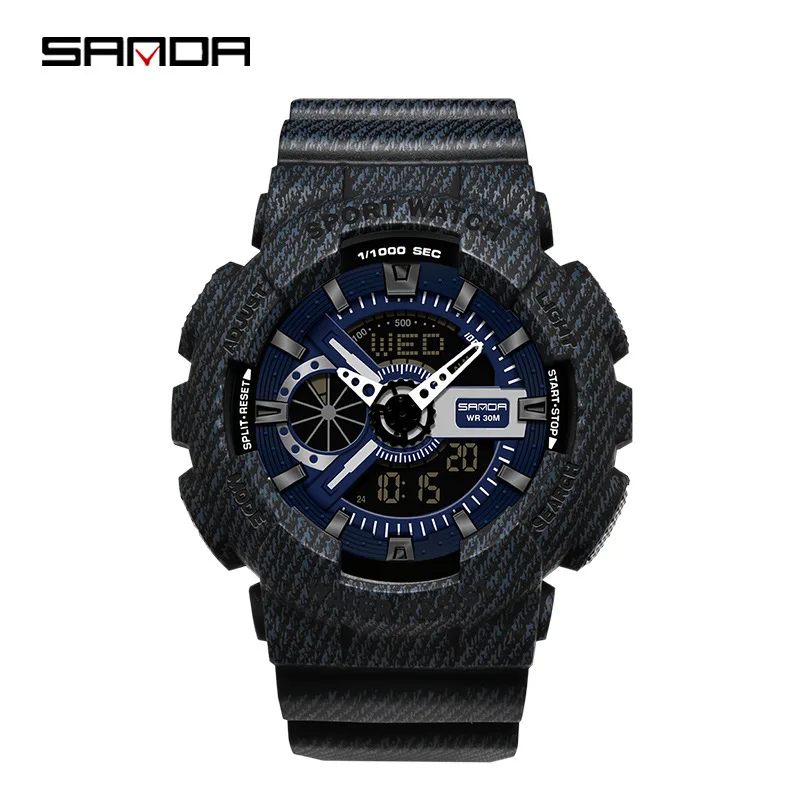 

Countdown Stopwatch Sport Watch men and women Watches Top Brand Luxury child Waterproof Electronic Digital Couple Quartz watch