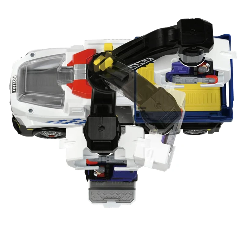 

Takara Tomy Tomica Disney Motors Drive Saver Giga Crane Police Carry Multi-Color Car Hot Pop Kids Toys Vehicle Diecast Model