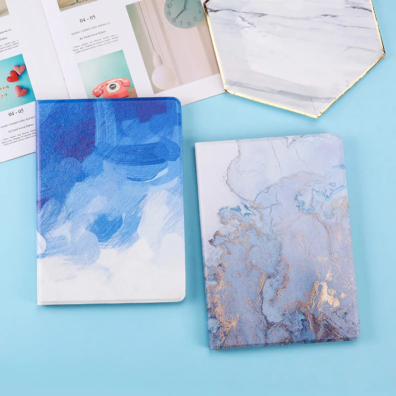 Роскошный чехол из искусственной кожи с мраморным узором для Apple iPad Air 2 9 7 дюймов