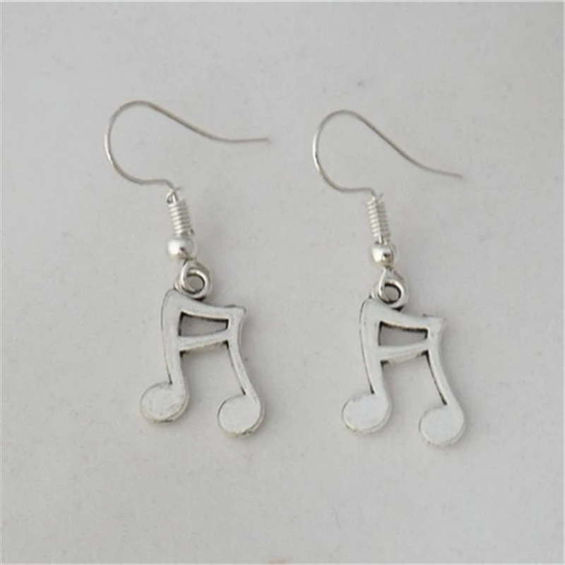 

Double Quaver Earrings, Musician Earrings, Music Lover Gift, Music Student Gift, Music Teacher Gift, Music Charm