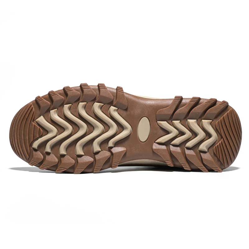 

Genuine Leather Fashion Winter Snow Boots For Men Male Casual Shoes Adult Rubber High Top Super Warm Plush Warm Ankle Boots