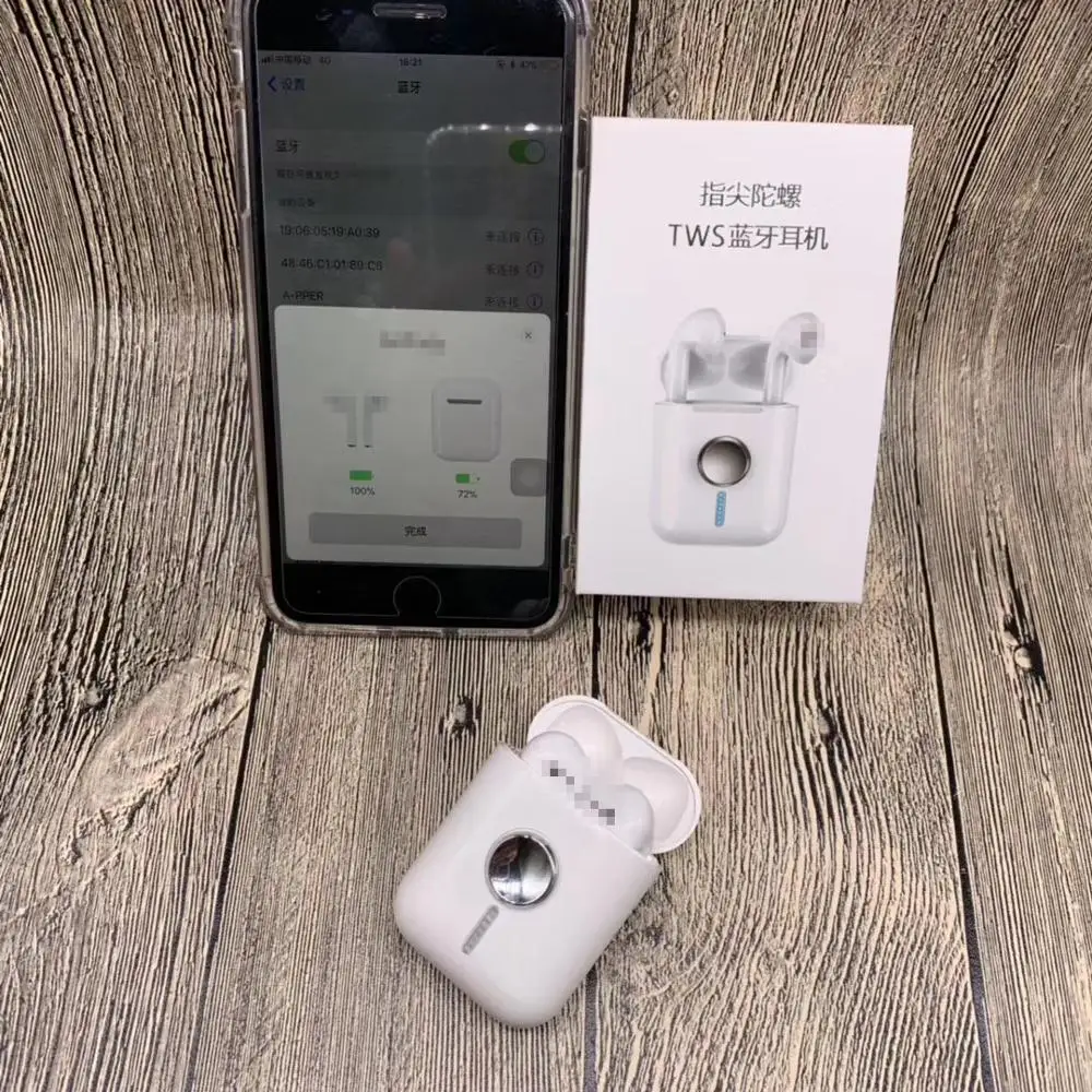N10 Спиннер беспроводные наушники Bluetooth 5 0 TWS сенсорное управление вспышка кончик