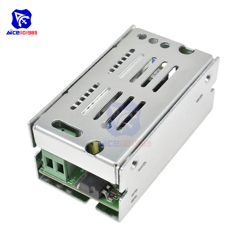 Diymore DC 60 в 15A 200 Вт DC-DC 8-55 в до 1-36 в понижающий преобразователь модуль питания Buck Регулируемый регулятор напряжения с Чехол