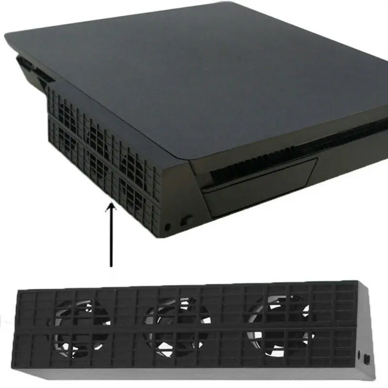 USB Температура охлаждающий вентилятор Cooler для sony Playstation 4 PS4 Pro игровой консоли