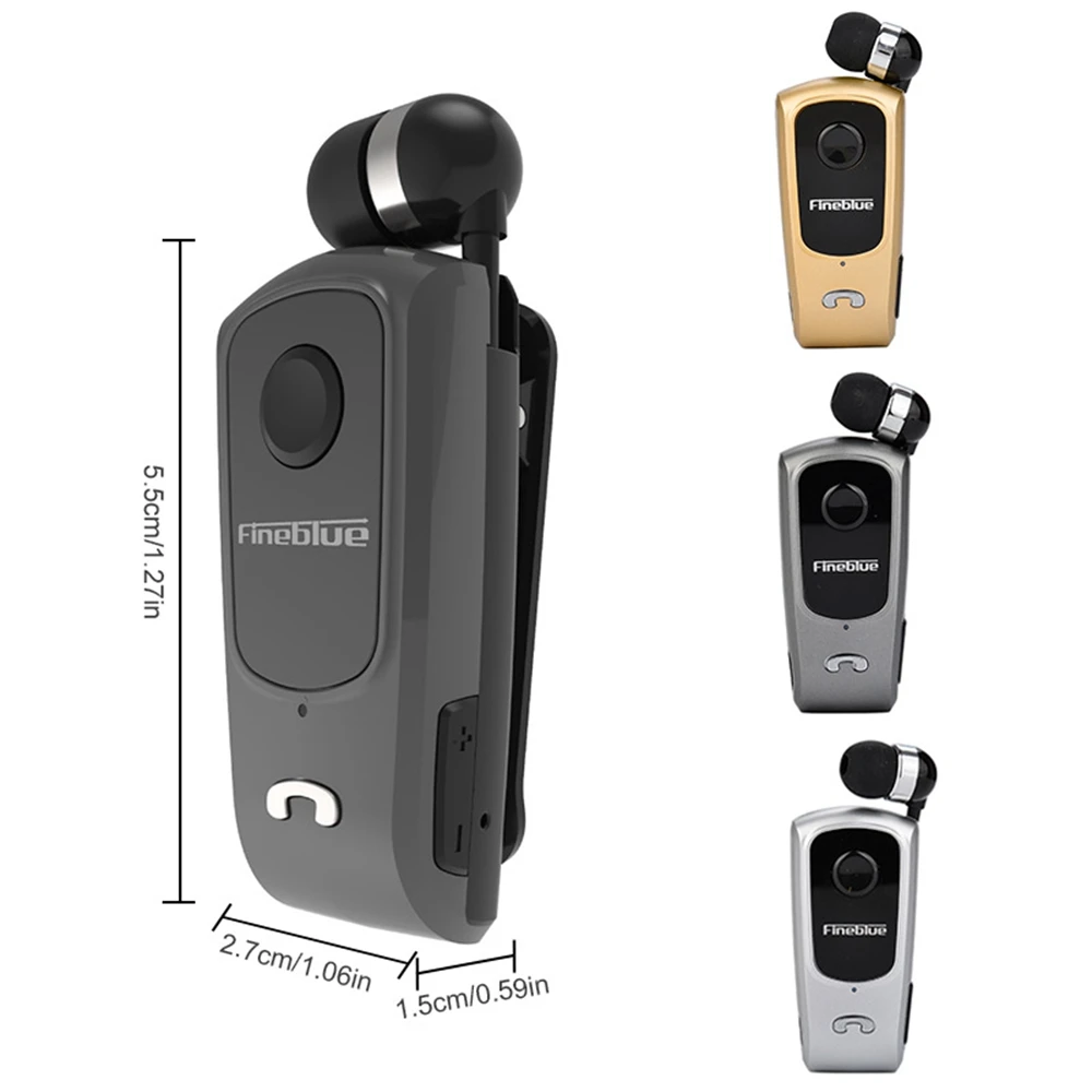 Оптовая продажа Fineblue F920 Беспроводная Bluetooth V4.0 гарнитура в ухо вибрирующее