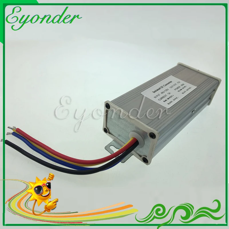 240 Вт 48В 60В 72В 110v 120v Преобразователь напряжения DC/DC 96v 12v прицеп источника питания 20a модуль ldo понижающего