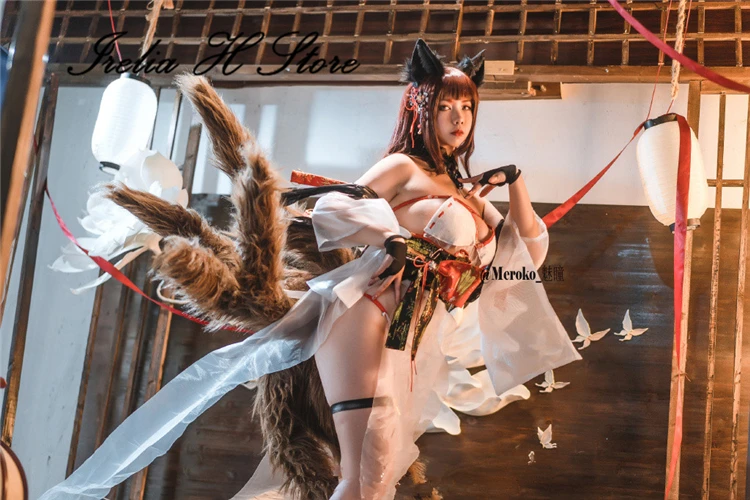 Купальник для косплея с принтом Амаги сделанный на заказ |