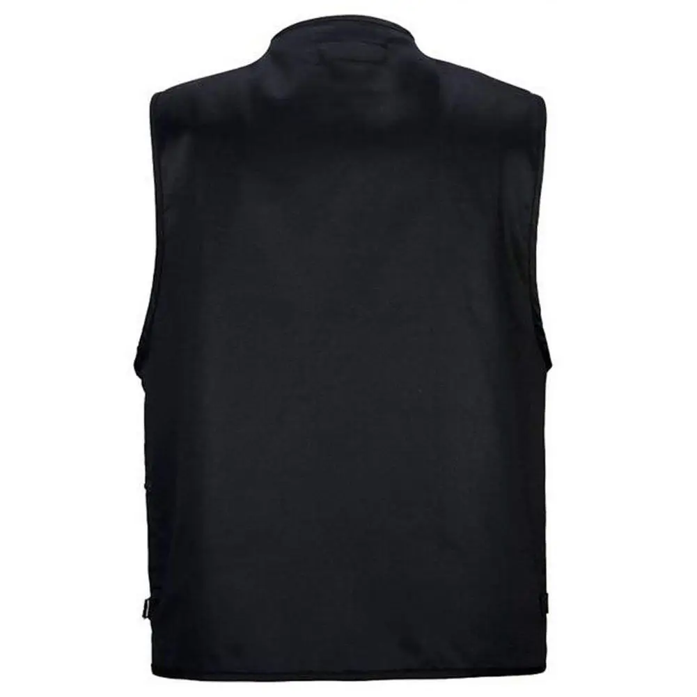 Мужской жилет для рыбалки с несколькими карманами на молнии