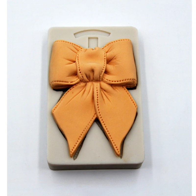 Bow The New Bow Silicone Mold Bow Tie Shape Chocolate Baking Tool Cake Decoration