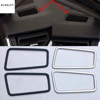 2pcslot car sticker stainless steel high position air conditioning outlet decoration cover for 2019 2020 toyota rav4 rav 4 mk5