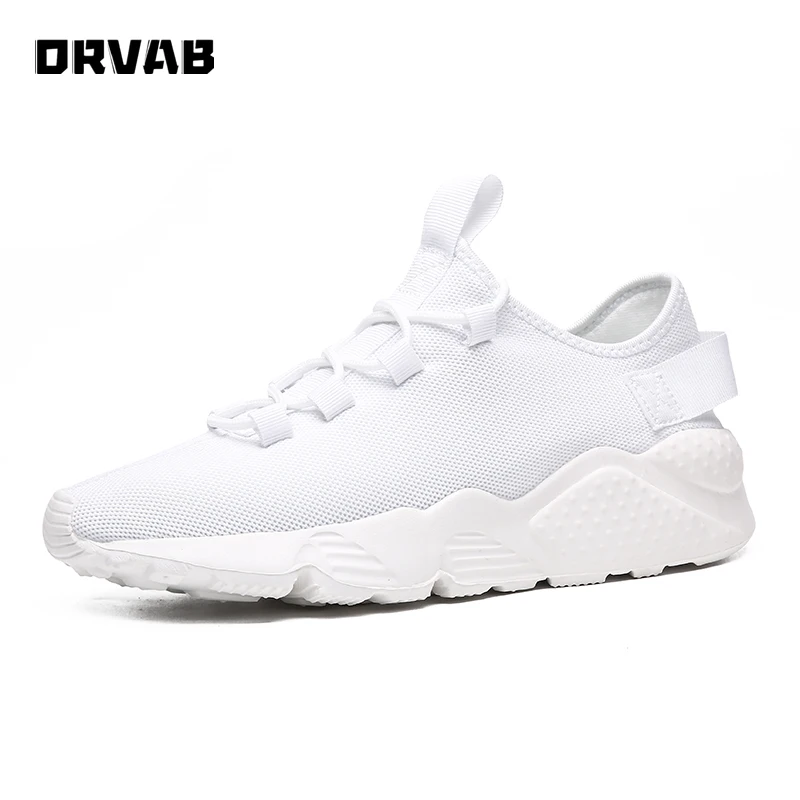 

Plus Size 39-48 Fashion Sneakers High Quality All Black White Summer Woven Mesh Shoes Men Casual Shoes Tenis Masculino Trainers