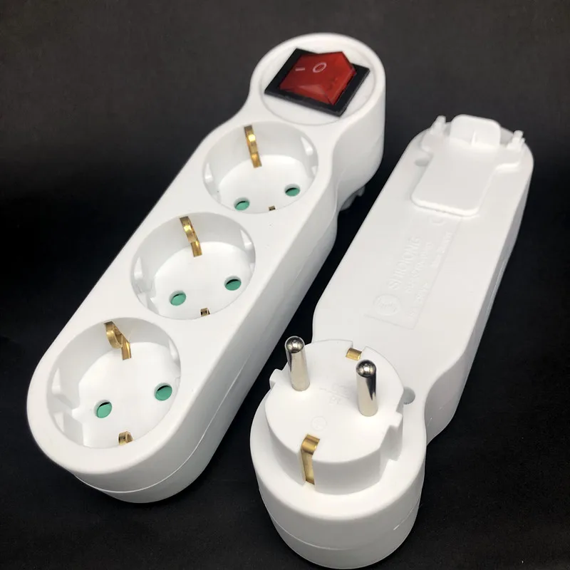 Прямая поставка и оптовая продажа 16А Европейский тип штепсельная Вилка для