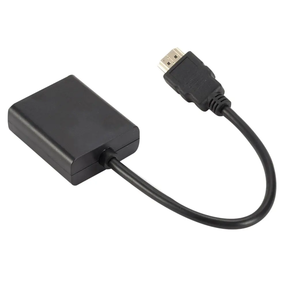 VGA штекер HDMI выход 1080P Full HD с Аудио ТВ AV Видео кабель портативный конвертер адаптер