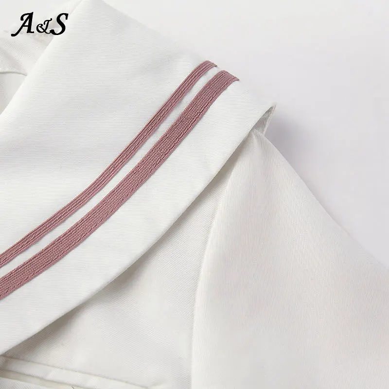 Японская розовая Униформа JK Anbenser униформа матроска для учеников средней школы