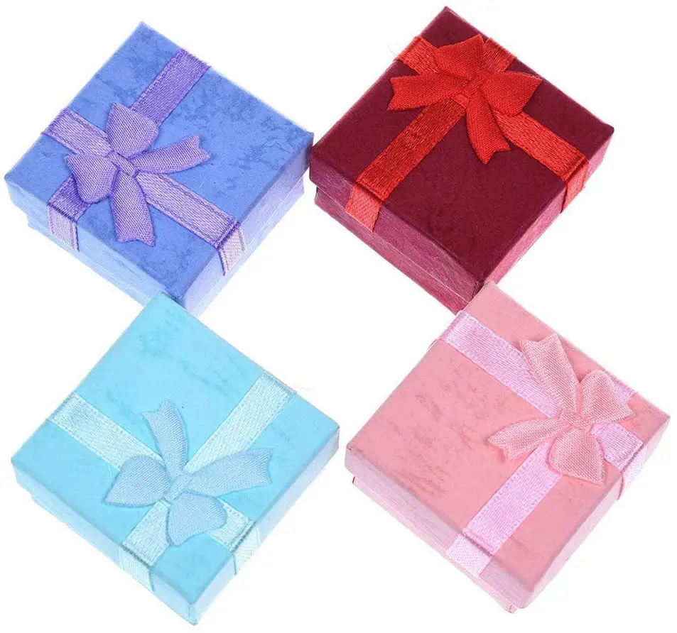 Органайзеры для хранения украшений колец сережек квадратные подарки на