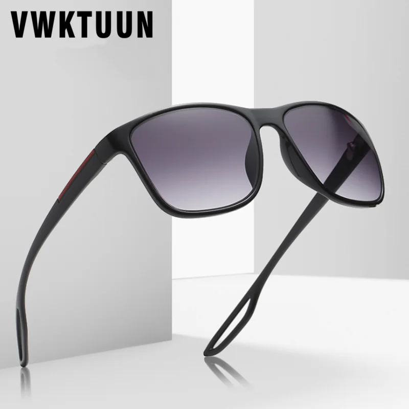 

VWKTUUN винтажные квадратные спортивные солнцезащитные очки для мужчин и женщин, брендовые дизайнерские солнцезащитные очки для рыбалки и вож...