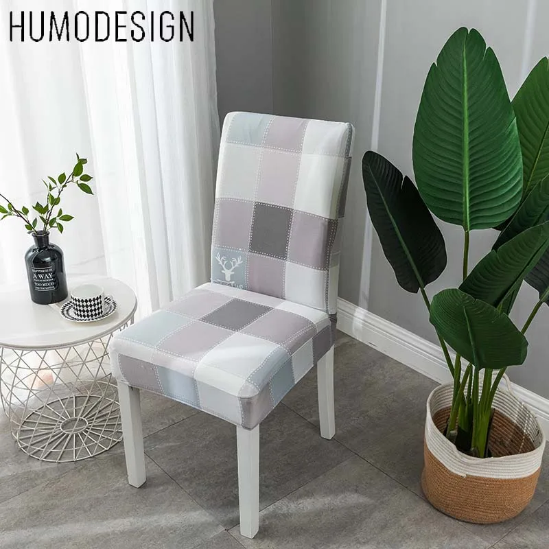 

2/4 Pcs Household Chair Cover Elastic Universal Stool Backrest One-Piece Hot Sale 50% Off