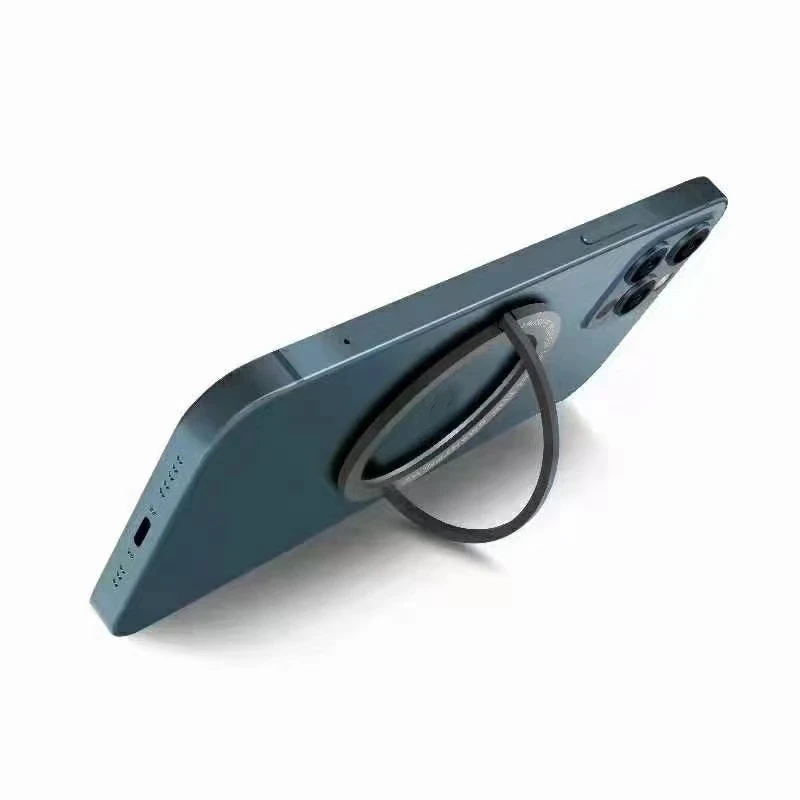 magnetic ring phone holder portable round metal business lazy stand foldable desk stable bracket for tablet samsung iphone 12 free global shipping
