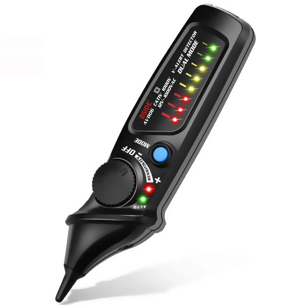 Бесконтактный Тестер Напряжения er BSIDE AVD06 настенная розетка переменного тока