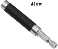 80mm 14 screwdriver bars hex shank sleeve extension guide rod screw bit holder retractable extension bar