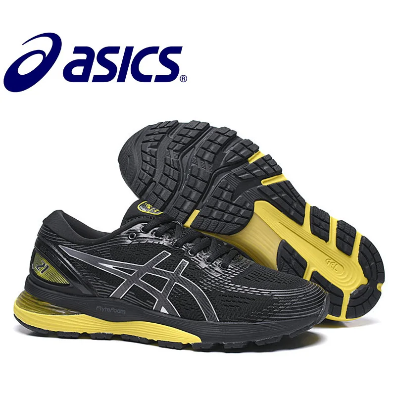 Оригинальные мужские кроссовки Asics Новое поступление Asics Gel-NIMBUS 21 Мужская Спортивная обувь Размер Eur 40-45 Asics Gel Nimbus 21 - Цвет: Nimbus 21-4