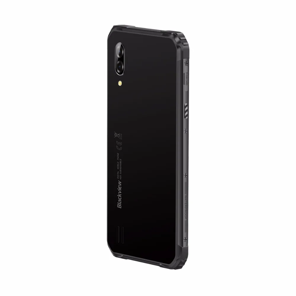 Blackview BV6100 IP68 и IP69K водонепроницаемый прочный стиль Dual Gorilla Android 9,0 NFC 6,8" экран смартфон 5580 мАч мобильный телефон